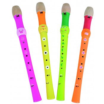 Flautas de madera INFANTILES